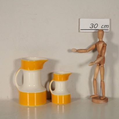 modernariato, modernariato di design, ceramica, ceramica modernariato, ceramica di modernariato, ceramica italiana, ceramica vintage, ceramica anni '60, ceramica design anni 60,Caraffe Anni 60
