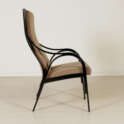 Sim Cavour Fauteuil Tissu Italie Années 1960