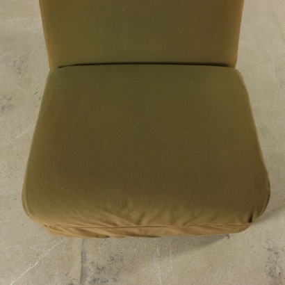 Fauteuil Galeotta DDL Mousse Tissu Années 1960 1970