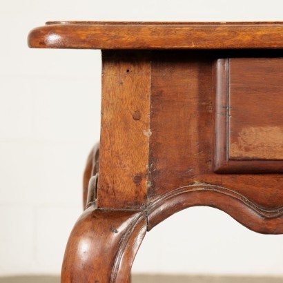 Small Table Solid Walnut Italy 18th Century