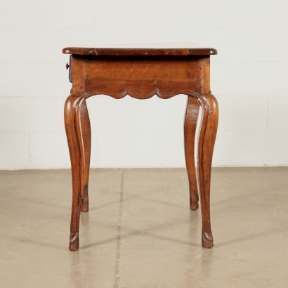 Small Table Solid Walnut Italy 18th Century