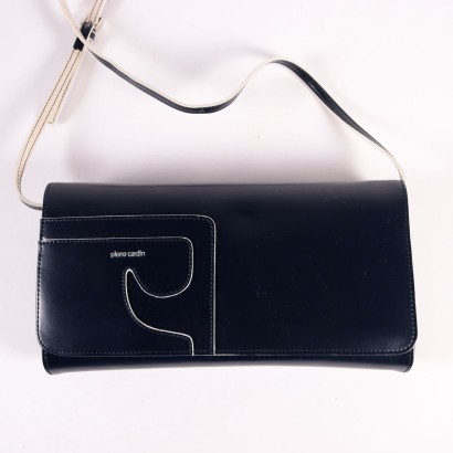 Vintage Pierre Cardin Bag Leather Paris France 1980s