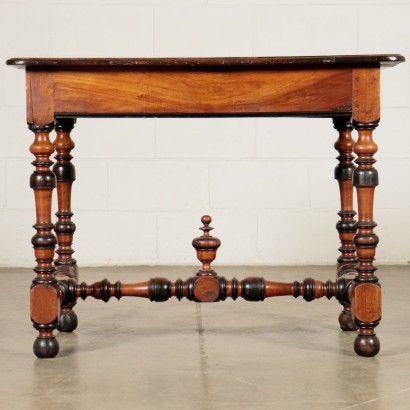 Small Table Walnut and Cherry Italy 18th Century