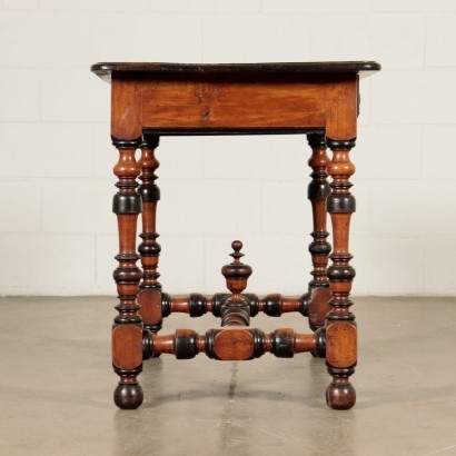 Small Table Walnut and Cherry Italy 18th Century