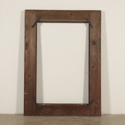 Guillochè Frame Ebonized Wood Italy 19th Century