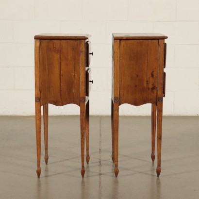 Pair of Veronese Neoclassical Bedside Tables