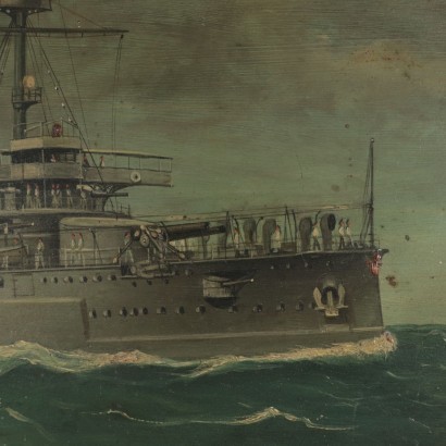 La nave Regina Margherita, 1913