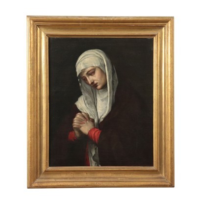 arte, arte italiano, pintura italiana antigua, copia de Tiziano Vecellio, Mater Dolorosa, Tiziano Vecellio