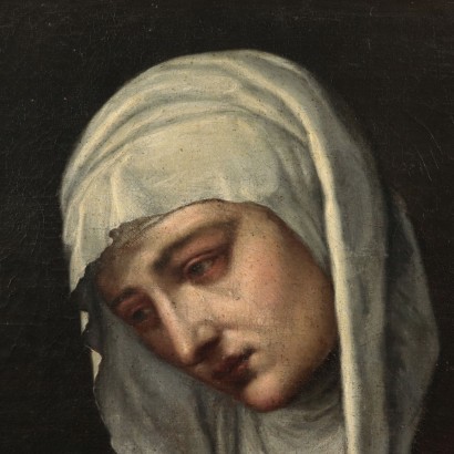 Copy From Tiziano Vecellio, Oil On Canvas 17th Century
