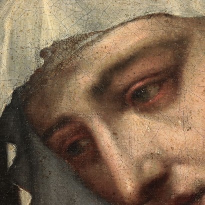 arte, arte italiano, pintura italiana antigua, copia de Tiziano Vecellio, Mater Dolorosa, Tiziano Vecellio