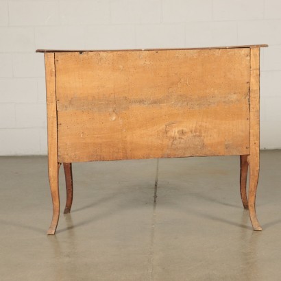 Barocchetto Style Chest of Drawers Walnut Popplar Marple 18th Century