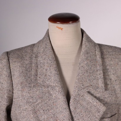 Vintage Yves Saint Laurent Tweed Jacket France 1980s