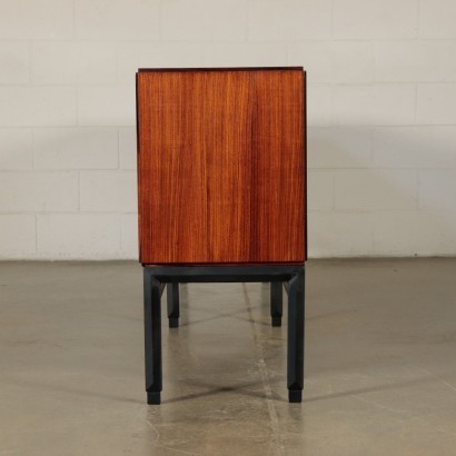 Sideboard Rosewood Veneer Laquered Wood Italy 1960s