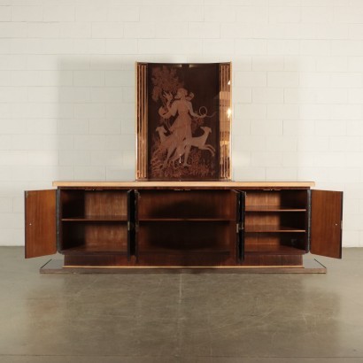 modernariato, modernariato di design, buffet, buffet modernariato, buffet di modernariato, buffet italiano, buffet vintage, buffet anni '60, buffet design anni 60