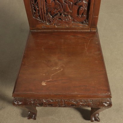 Group of Four Oriental Chairs 20th Century
