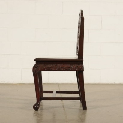 Group of Four Oriental Chairs 20th Century