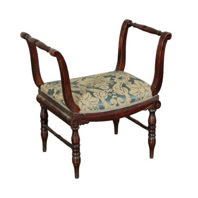 Petit Banc d'Antiquité Louis Philippe Noyer Italie '800