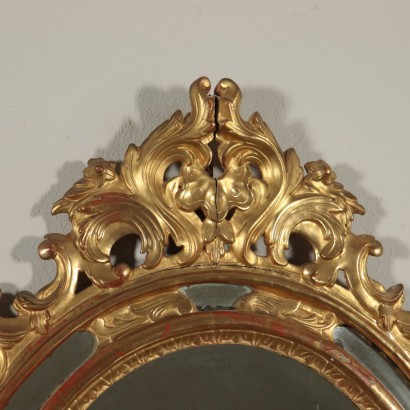 Pair of Rococò Revival Mirrors Italy 19th Century