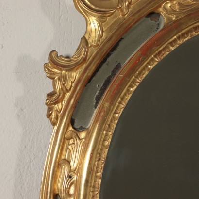 Pair of Rococò Revival Mirrors Italy 19th Century