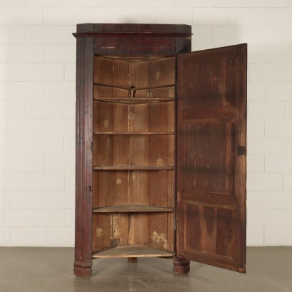 Corner Cabinet PIne Italy 19th Century