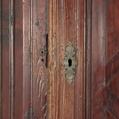 Corner Cabinet PIne Italy 19th Century