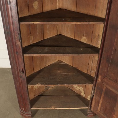 Corner Cabinet PIne Italy 19th Century