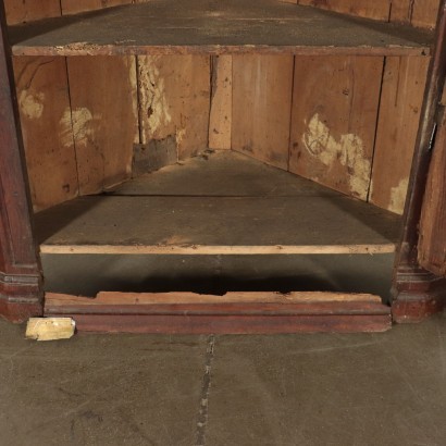 Corner Cabinet PIne Italy 19th Century