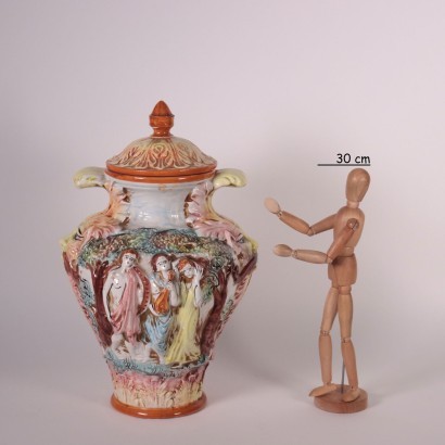 Paire de Vases Capodimonte