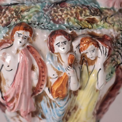 Paire de Vases Capodimonte