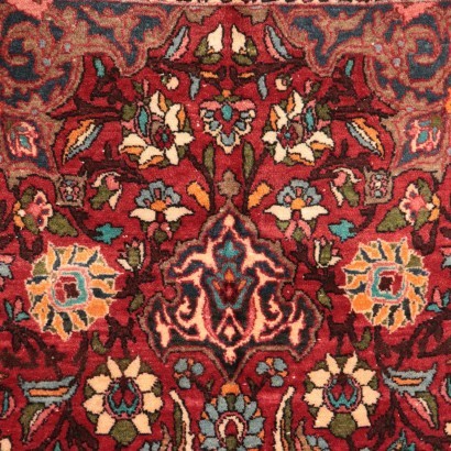 Tapis Isfahan Coton Laine Nœud fin Fabrication manuelle Iran '900