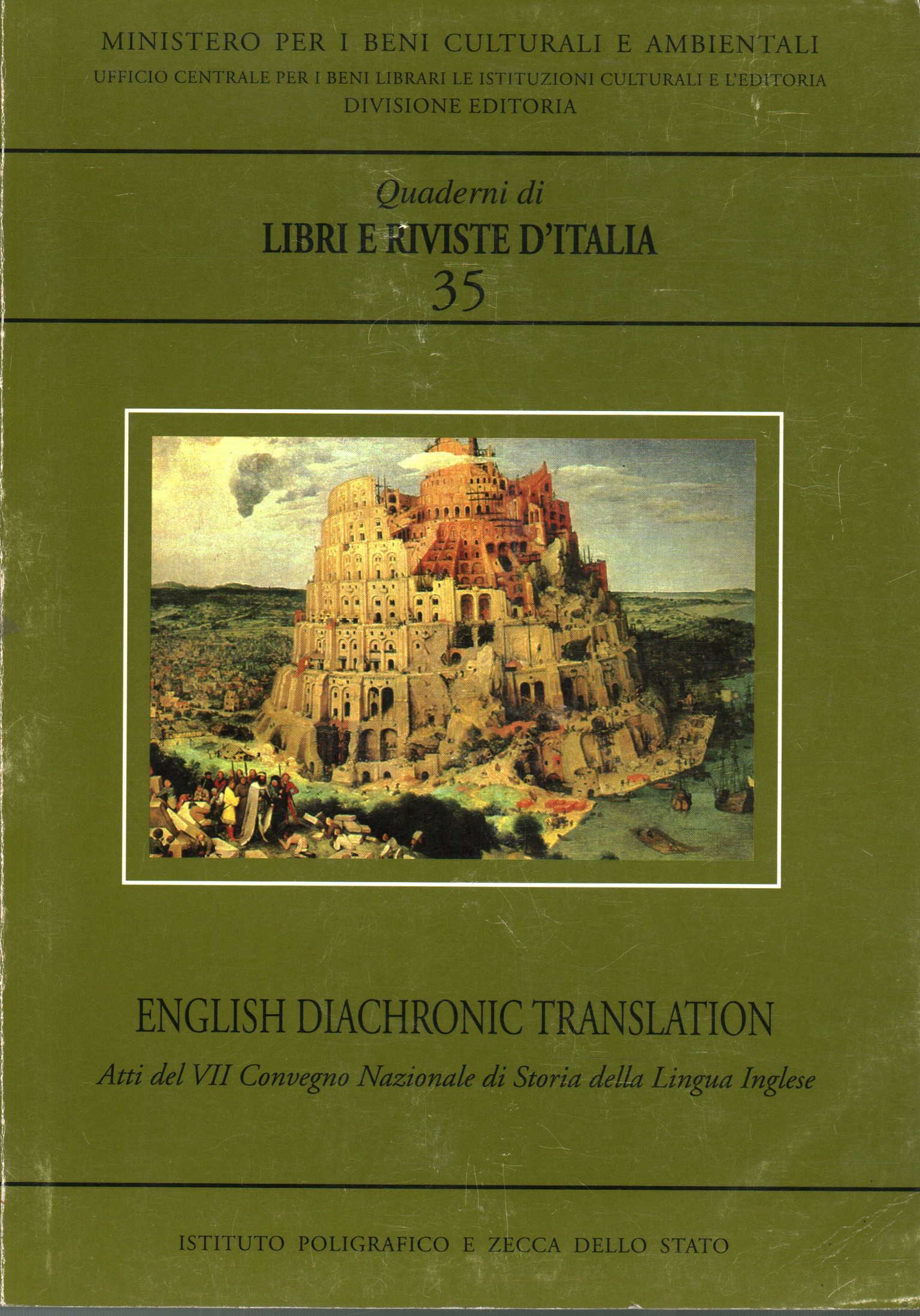 English diachronic translation, Giovanni Iamartino