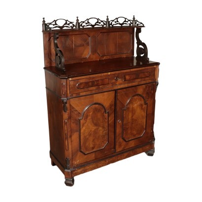 Umbertine Cupboard Walnut Italy 19th Century