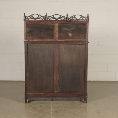 Umbertine Cupboard Walnut Italy 19th Century