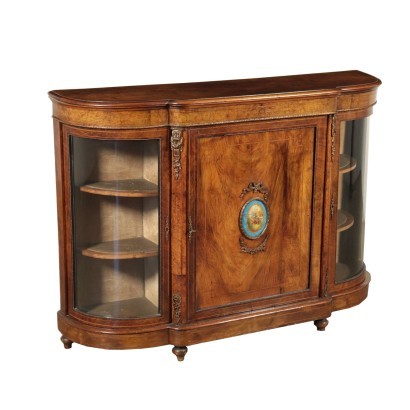 English Cupboard Walnut England 20th Century