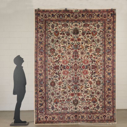 Tabriz Carpet wool and Cotton Iran 1970s-1980s