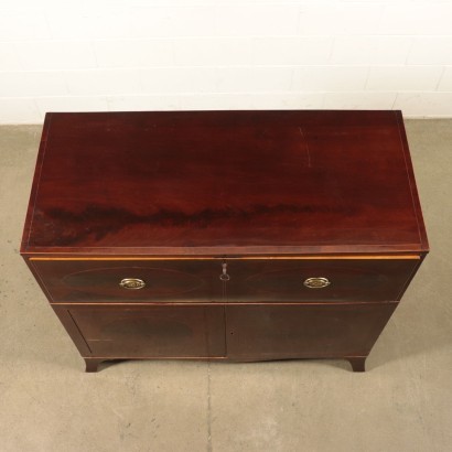 British Chest of Drawers Mahogany England 20th Century