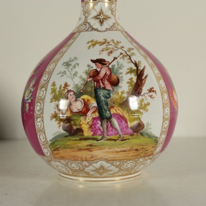 Paire de Vases Porcelaine - Allemagne XIX Siècle