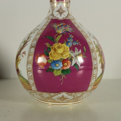 Paire de Vases Porcelaine - Allemagne XIX Siècle