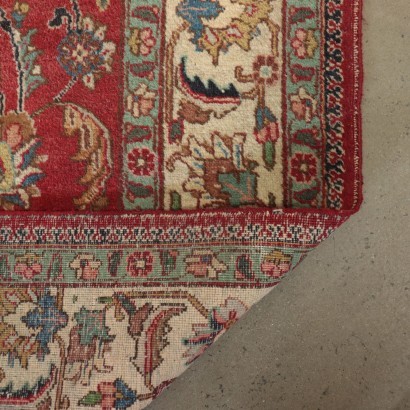 Tabriz Carpet Cotton and Wool Iran 1970s-1980s