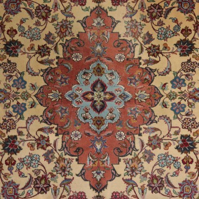 Mud Carpet Cotton and Wool Iran 1960s-1970s