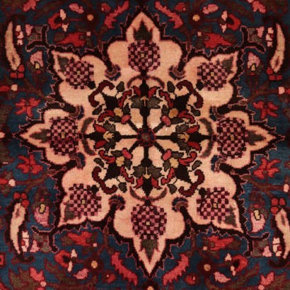 Tapis Baktiari Coton Laine Iran Années 1960 1970