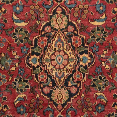 Kerman Carpet Cotton Wool Iran 1920s 1930s