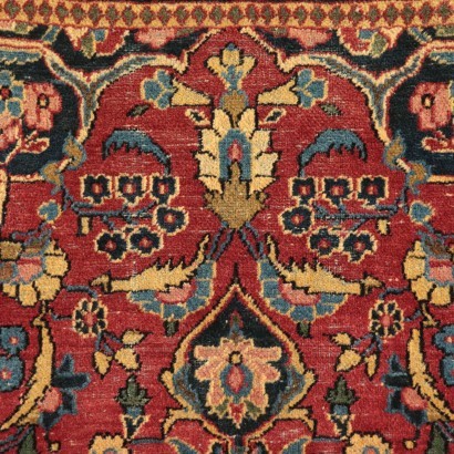 Kerman Carpet Cotton Wool Iran 1920s 1930s