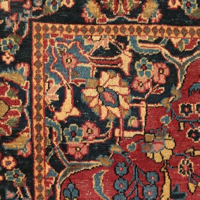 Kerman Carpet Cotton Wool Iran 1920s 1930s