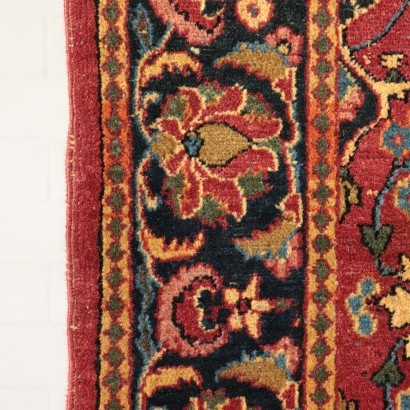 Kerman Carpet Cotton Wool Iran 1920s 1930s