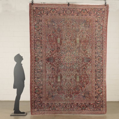 Kashan Carpet Cotton and Wool Iran 1920s-1930s