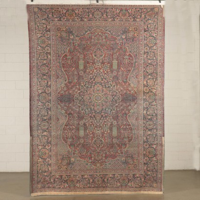 Kashan Carpet Cotton and Wool Iran 1920s-1930s