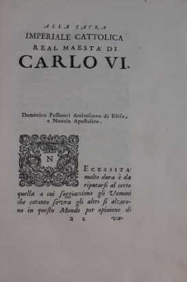 Rede zum Tod von Eugene Francesco Prinz von Domenico Passionei