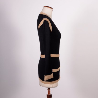 Vintage Yves Saint Laurent Sweater Wool Paris France 1970s