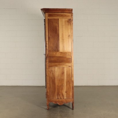 Provencal Wardrobe Cherry Elm Pine and Iron France 19th Century